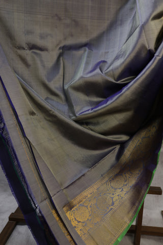 Cream Gadwal Silk Saree - SRCGSS294