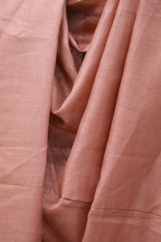 Pink Tussar Silk Saree - SRPTSS667 (RD63)