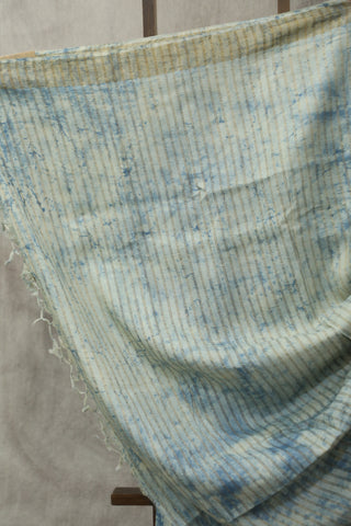 Light Blue HBP Tussar Silk Saree - SRLBTSS729