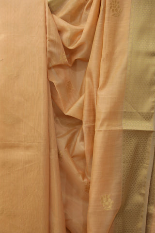 Peach Maheshwari Saree - SRPTMS156EX