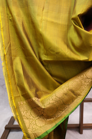 Brown Gadwal Silk Saree - SRBGSS260