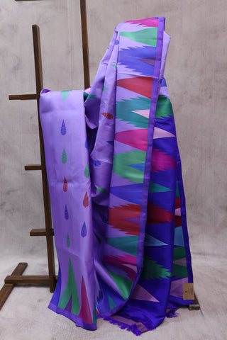 Purple Gadwal  Silk Saree - SRPGSS319