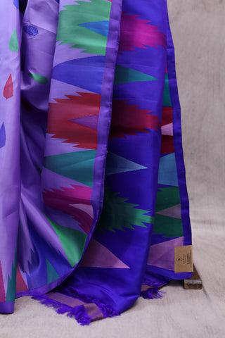 Purple Gadwal  Silk Saree - SRPGSS319