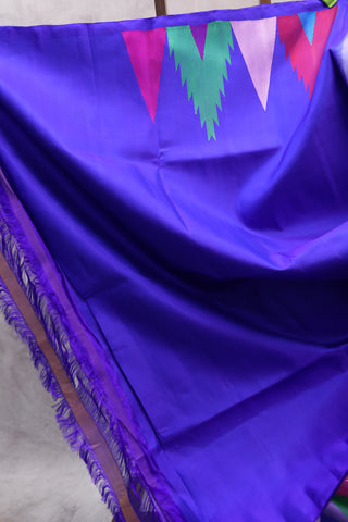 Purple Gadwal  Silk Saree - SRPGSS319