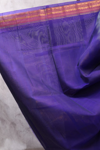 Violet Gadwal Cotton Silk Saree - SRVGCSS155