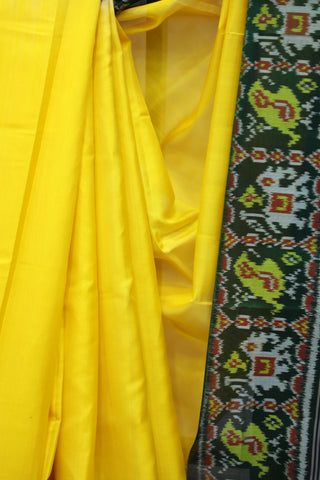 Yellow Rajkot Patola Silk Saree - SRYRPSS266