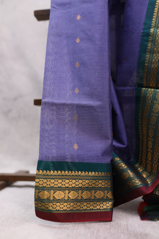 Violet Gadwal Cotton Silk Saree - SRVGCSS150