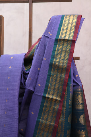 Violet Gadwal Cotton Silk Saree - SRVGCSS150