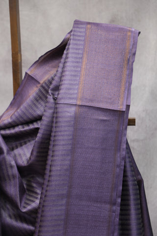 Violet  Tussar Silk Saree - SRVGTSS97EX