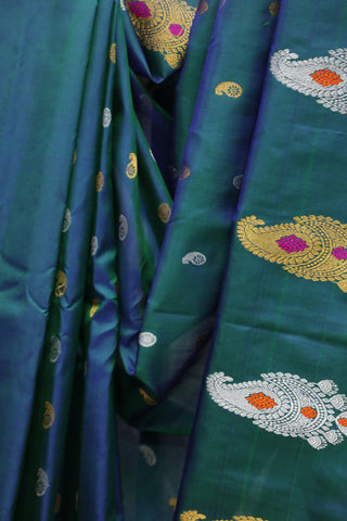 Peacock Gadwal Silk Saree - SRPGSS290