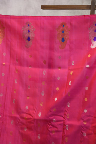 Peacock Gadwal Silk Saree - SRPGSS290