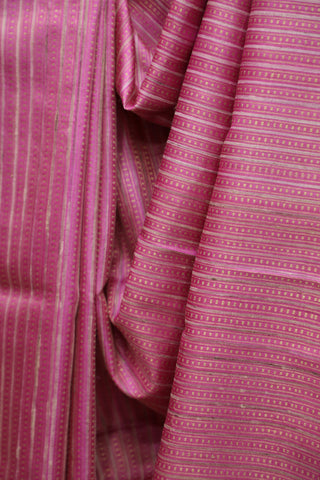 Pink Tussar Silk Saree - SRGKTSS120EX