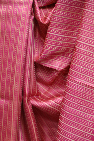 Pink Tussar Silk Saree - SRGKTSS122EX