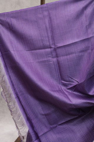 Lavender Tissue Tussar Silk Saree - SRLTTSS186