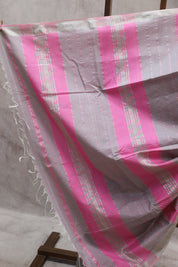 Grey Maheshwari Saree - SRGMS241