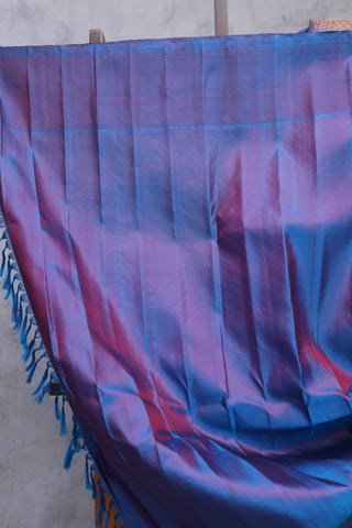 Mustard Gadwal Silk Saree - SRMGSS344