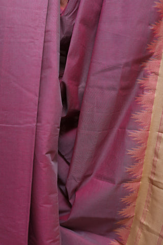 Two Tone Mauve  Kanchi Cotton Saree-SRTTMKCS153