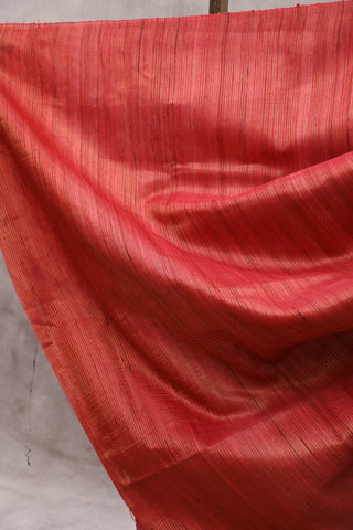 Pink Raw Silk Saree - SRPRSS533