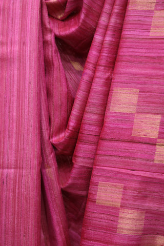 Pink Raw Silk Saree - SRPRSS525