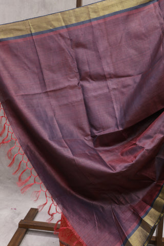 Pink Kosa Tussar Silk Saree - SRPKTSS862