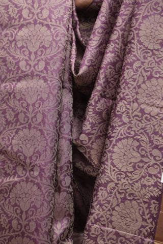 Purple Tussar Silk Saree - SRPTSS863