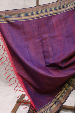 Pink Raw Silk Saree - SRPRSS576