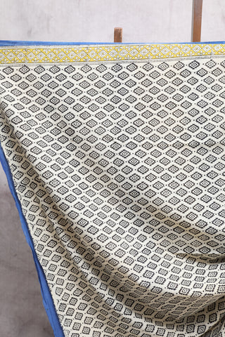 Blue HBP Cotton Saree-SRBCS1054