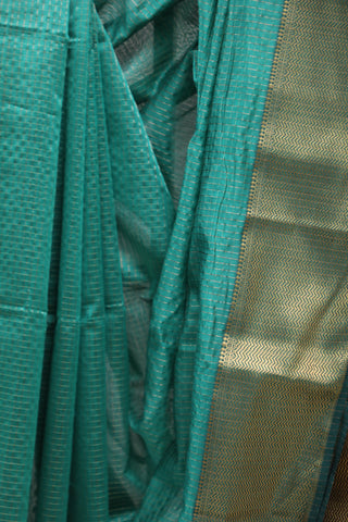 Green Silk Maheshwari Saree - SRGSMS237