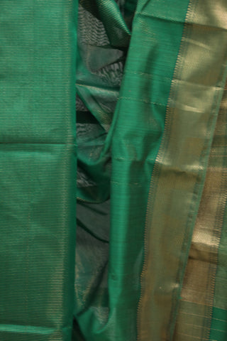 Green Silk Maheshwari Saree - SRGSMS268