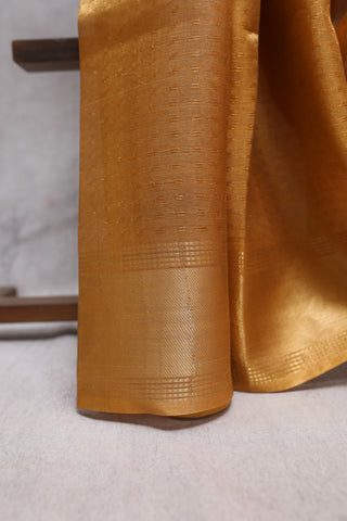 Copper Tissue Tussar Silk Saree-SRCTTSS115