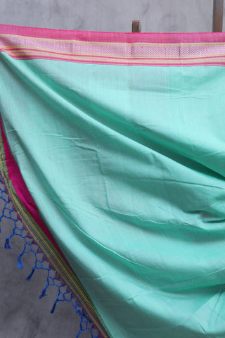 Green Cotton Ilkal Saree -SRGCIS346