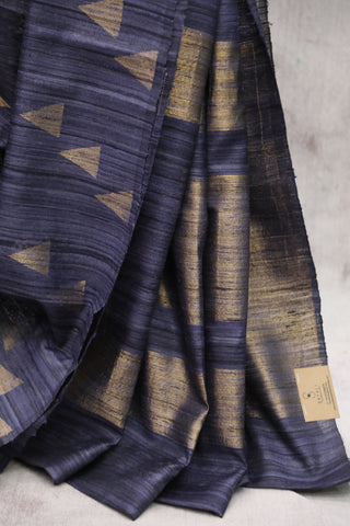 Purple Raw Silk Saree - SRPRSS556