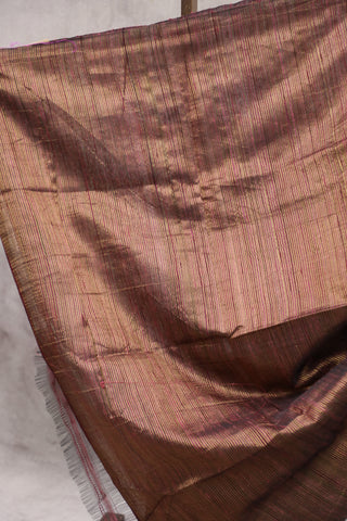 Magenta Raw Silk Saree - SRMRSS585