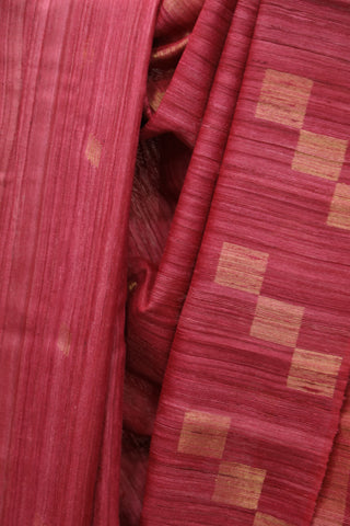 Pink Raw Silk Saree - SRPRSS589