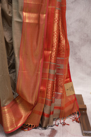 Kashish Silk Maheshwari Saree -SRKSMS177