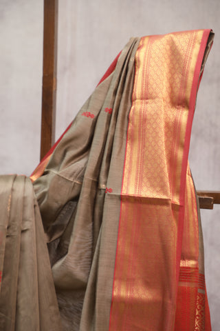 Kashish Silk Maheshwari Saree -SRKSMS177