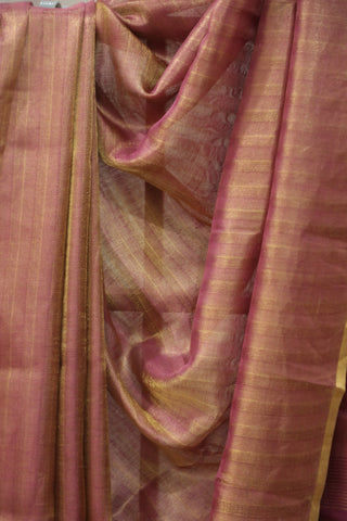 Purple Tussar Silk Saree - SRPTSS924