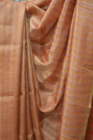 Pink Tussar Silk Saree - SRPTSS927