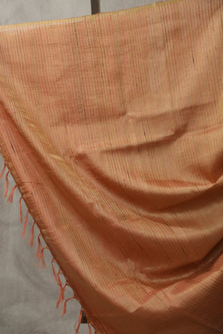 Pink Tussar Silk Saree - SRPTSS927