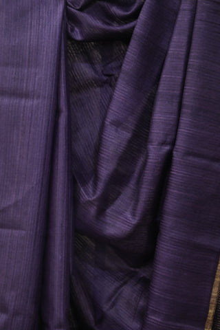 Purple Tussar Silk Saree - SRPTSS928