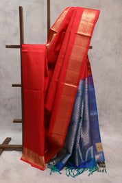 Red Soft Silk Saree - SRRSSS211