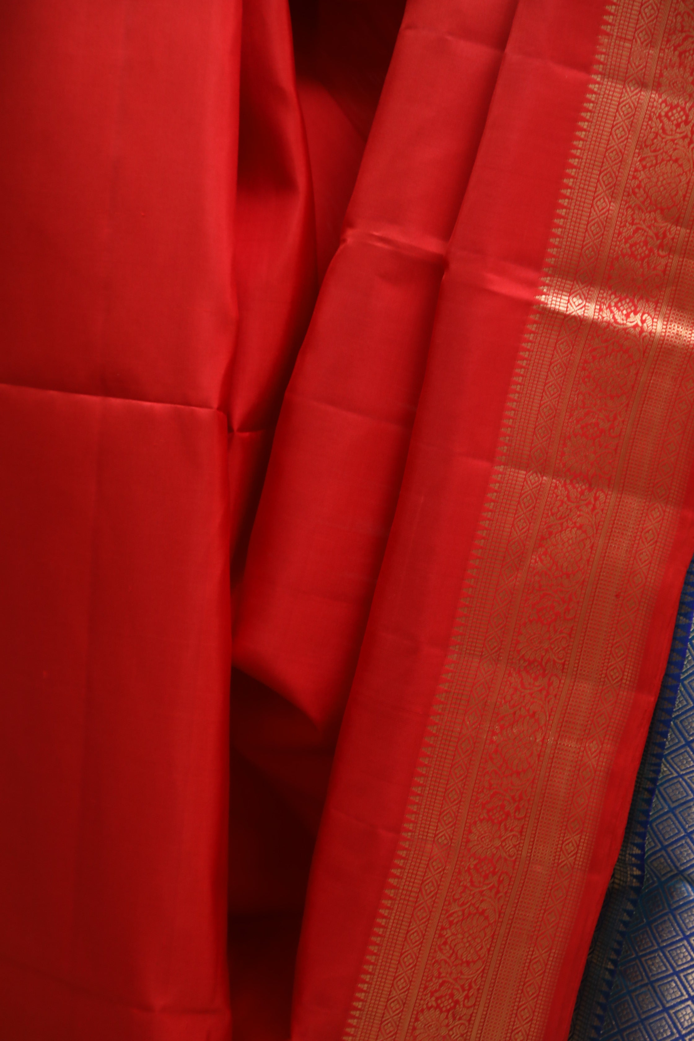Red Soft Silk Saree - SRRSSS211