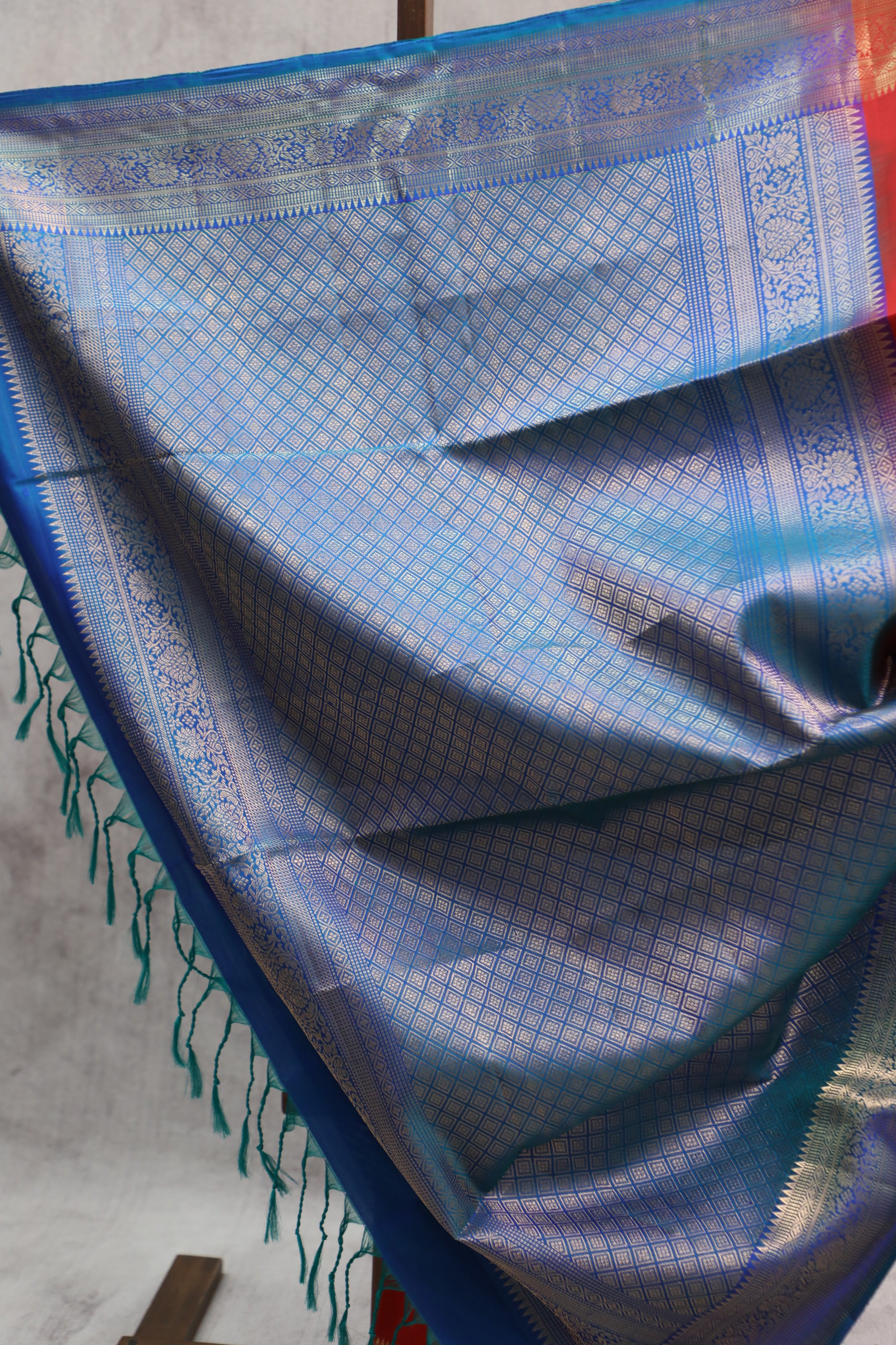 Red Soft Silk Saree - SRRSSS211