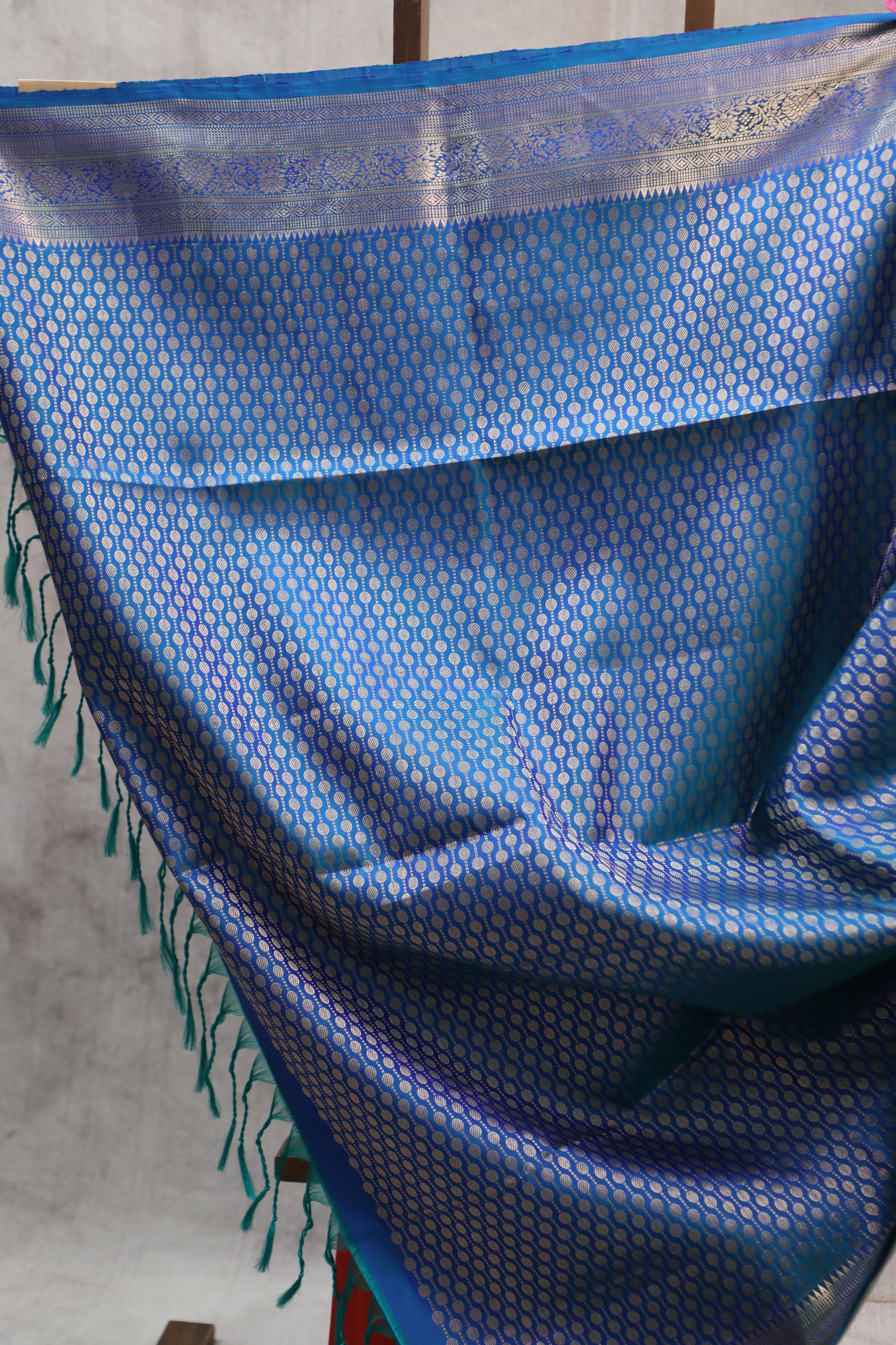 Red Soft Silk Saree - SRRSSS211