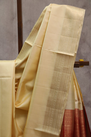 Pastle Yellow Soft Silk Saree - SRPYSSS217