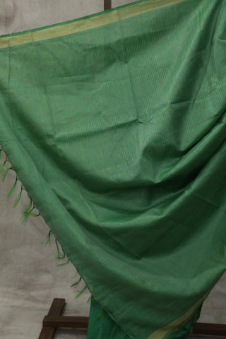 Green Tussar Silk Saree - SRGTSS949