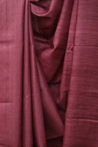 Purple Tussar Silk Saree - SRPTSS951