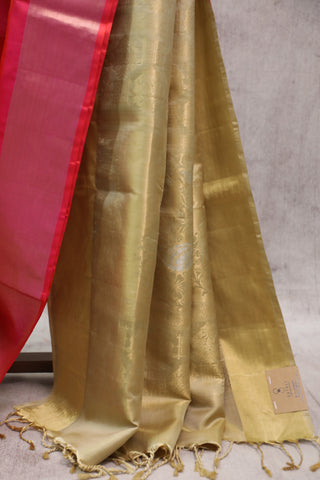 Rani Pink Soft Silk Saree - SRRPSSS223