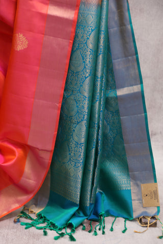 Pink Soft Silk Saree - SRPSSS219