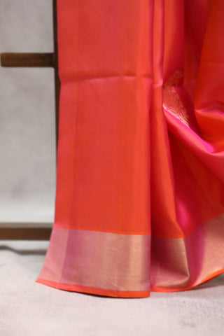 Pink Soft Silk Saree - SRPSSS219